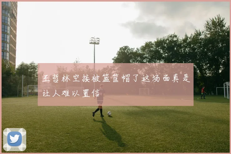 王哲林空接被篮筐帽了这场面真是让人难以置信